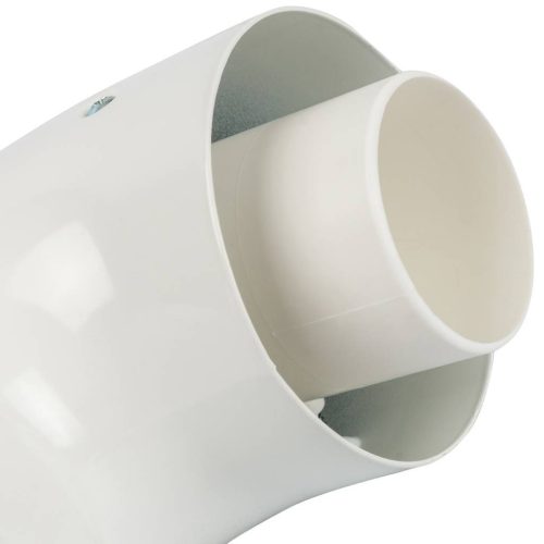 Фото SCA-8610-230090 STOUT Элемент дымохода конденсац. адаптер 90° DN60/100 м/п PP-FE c хомутом (совместим. с Vaillant, Ariston) SCA-8610-230090 STOUT Элемент дымохода конденсац. адаптер 90° DN60/100 м/п PP-FE c хомутом (совместим. с Vaillant, Ariston)