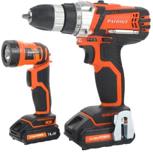 Фото Аккумуляторная дрель-шуруповерт PATRIOT BR 144Li LED The One 180201490 Аккумуляторная дрель-шуруповерт PATRIOT BR 144Li LED The One 180201490