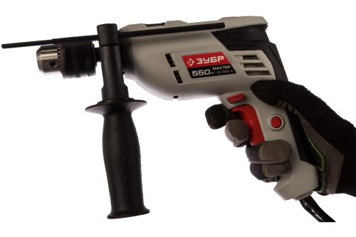 ЗУБР 550 Вт, дрель ударная ДУ-550 ЭР Мастер