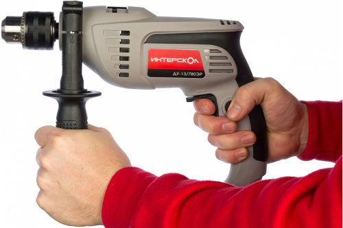 Ударная дрель Интерскол ДУ-13/780ЭР 421.1.0.00