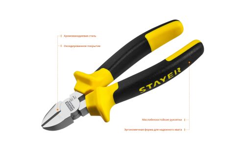 STAYER 180 мм, бокорезы HERCULES 2203-5-18_z02 Professional