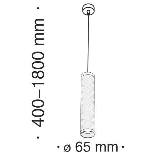 Подвесной светильник Technical P038PL-01G