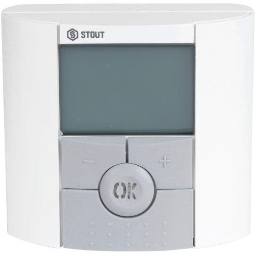 STE-0001-000003 STOUT Электронный комнатный термостат BTD, с ЖК-дисплеем