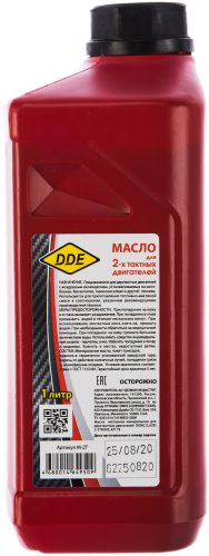 Масло 2-х тактное минеральное (1 л) DDE M-2T