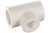 Политэк 25х20х25 Тройник переходной для полипропиленовых труб под сварку (цвет белый)