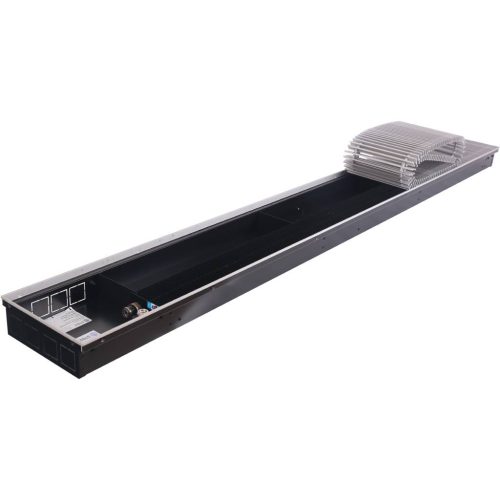 SCN-1100-0824200 STOUT Конвектор внутрипольный SCN 80.240.2000 (Решётка роликовая, анодированный алюминий)