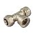 Тройник с переходом на внутреннюю резьбу Tiemme 1609 - 20x2.0 x 1/2" (винтовой, для м/п труб)