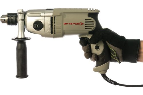 Ударная дрель ИНТЕРСКОЛ ДУ-13/810ЭР 150.1.3.00