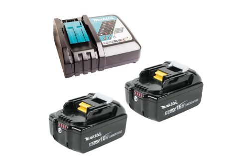 Аккумулятор 191L74-5 (2 шт; 18В; 5.0 Ач; Li-Ion) с зарядным устройством Makita 199379