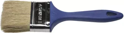 STAYER 75 мм, 3", щетина натуральная светлая, пластмассовая ручка, кисть плоская UNIVERSAL 01085-75_z01