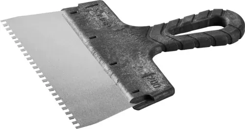 ЗУБР 200 мм, нержавеющая полотно, пластмассовая рукоятка, шпатель фасадный 10078-20-04