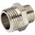 SFT-0004-001238 STOUT Ниппель НН переходной никелированный 1/2X3/8