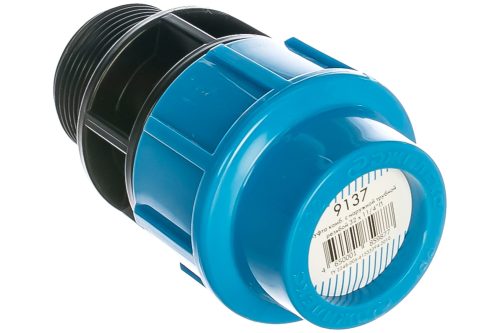 Переход на наружную резьбу ДЖИЛЕКС - 32 x 1"1/4 (винтовой, для труб ПНД)