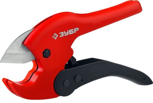 Фото ЗУБР 0-42 мм, ножницы автоматические для пластиковых труб 23702-42 ЗУБР 0-42 мм, ножницы автоматические для пластиковых труб 23702-42