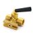 Кран запорный для манометра WATTS RMD 15 P-MM - 1/2" (ВР/ВР, PN25, с фланцем для поверки)