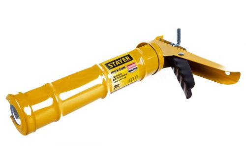 Фото Полукорпусной пистолет для герметиков СТАНДАРТ, зубчатый шток 310 мл STAYER 0661 Полукорпусной пистолет для герметиков СТАНДАРТ, зубчатый шток 310 мл STAYER 0661