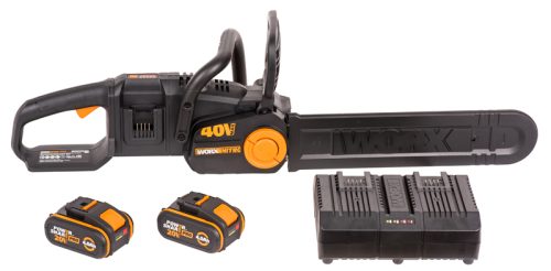 Бесщеточная цепная аккумуляторная пила WORX NITRO WG385E
