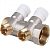 SMB 6851 011202 STOUT Коллектор распределительный 1", 2 отвода 1/2"
