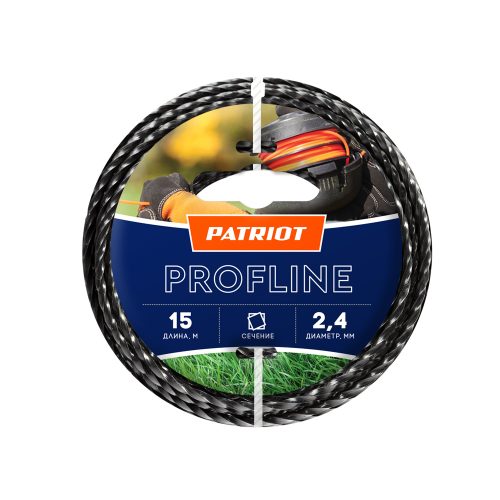 Леска Patriot PROfline D 2,4 мм L 15 м