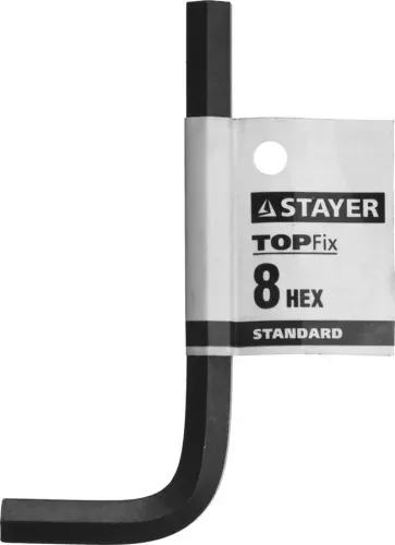 STAYER 8 мм, имбусовый ключ 27405-8