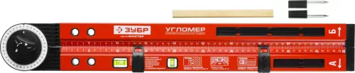 ЗУБР 500 мм, уровень-уклономер 34740