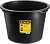 STAYER 40 л, 34x50x50 см, пластмассовый, круглый, таз строительный 06098-40_z01
