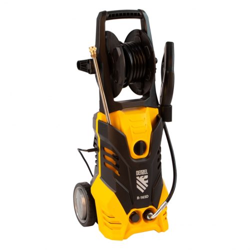 Фото Моечная машина высокого давления R-165D, 2200 Вт, 165 бар, 7 л/мин, с барабаном Denzel Моечная машина высокого давления R-165D, 2200 Вт, 165 бар, 7 л/мин, с барабаном Denzel