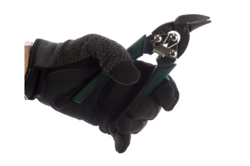 KRAFTOOL 180 мм, Cr-Mo, ножницы по металлу левые COMPACT 2326-L