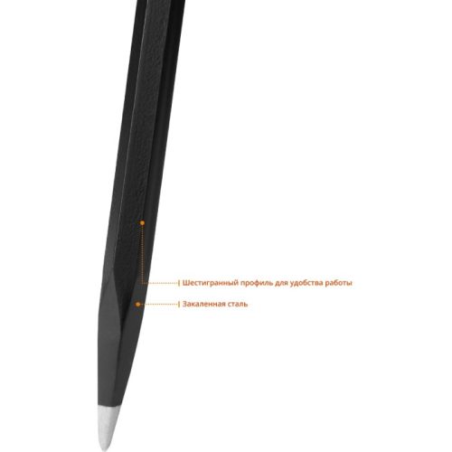 Фото STAYER 1500 мм, сечение 22 мм, шестигранный, лом монтажный 21625-150 Professional STAYER 1500 мм, сечение 22 мм, шестигранный, лом монтажный 21625-150 Professional