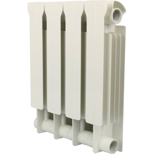 Фото Global STYLE PLUS 350 4 секции радиатор биметаллический боковое подключение (белый RAL 9010) Global STYLE PLUS 350 4 секции радиатор биметаллический боковое подключение (белый RAL 9010)
