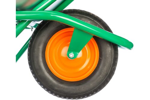 Фото Тачка садово-строительная, усиленная, грузоподъемность 200 кг, объем 90 л Palisad Тачка садово-строительная, усиленная, грузоподъемность 200 кг, объем 90 л Palisad