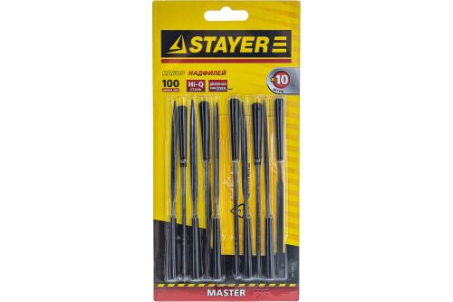 STAYER 10 шт, 100 мм, набор надфилей 16011-H10_z01