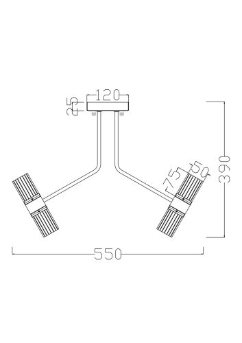 Фото Потолочный светильник Freya FR6038CL-L60B Потолочный светильник Freya FR6038CL-L60B