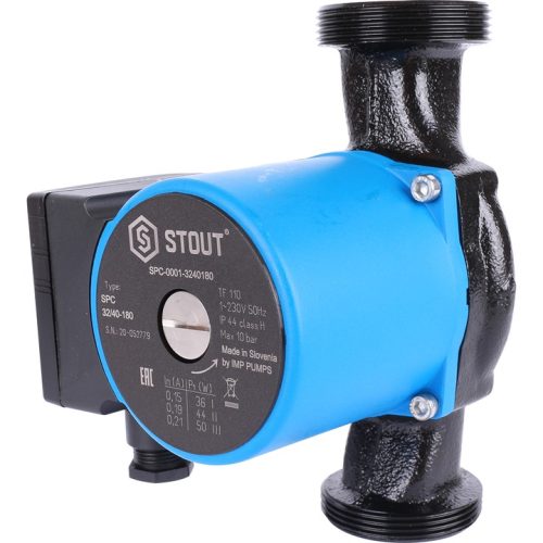 SPC-0001-3240180 STOUT Насос циркуляционный 32/40-180