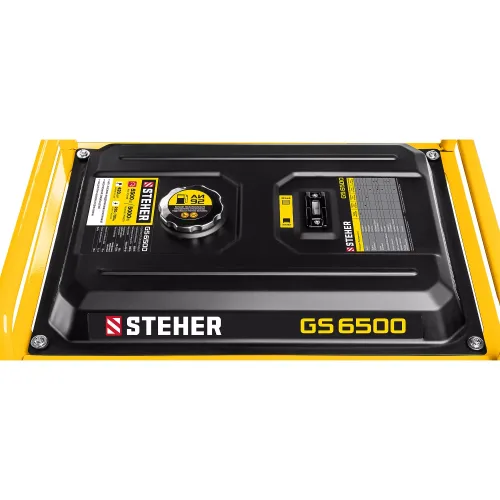 STEHER 5/5,5 кВт, однофазный, синхронный, щеточный, бензиновый генератор GS-6500