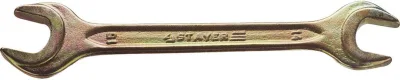 STAYER 14х15 мм, Hi-Q Сталь, оцинкованный, гаечный ключ рожковый 27038-14-15 Master