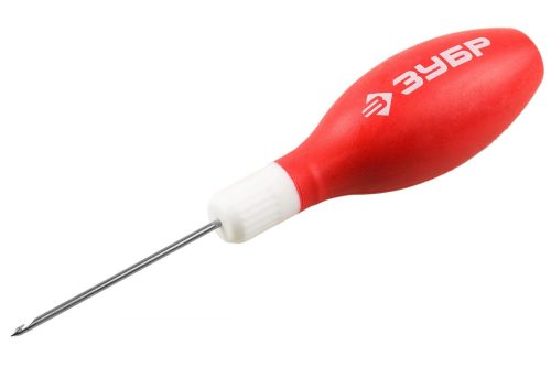 Фото ЗУБР 2 мм, длина 60 мм, материал рукоятки пластик, шило сапожное 09570-2 ЗУБР 2 мм, длина 60 мм, материал рукоятки пластик, шило сапожное 09570-2