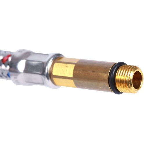 SHF-0049-351015 STOUT  Гибкая подводка для воды  M 10 (35мм) х ВР 1/2,  длина 1000 мм