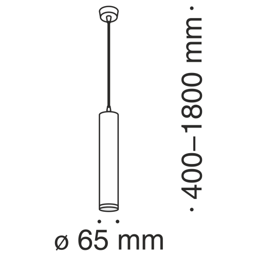 Подвесной светильник Technical P020PL-01G