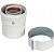 SCA-6010-230100 STOUT Элемент дымохода DN60/100 адаптер для котла вертикальный коаксиальный (совместимый с Vaillant, Protherm NEW)(с логотипом)