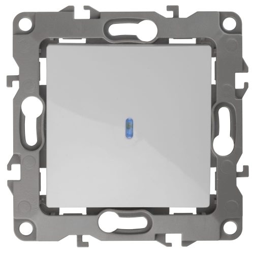 Выключатель с подсветкой ЭРА 12-1102-01 10АХ-250В, IP20, белый Б0014633