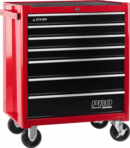 STAYER 7 ящиков, 688х458х885мм, тележка инструментальная 38907-7