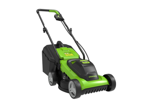 Газонокосилка аккумуляторная Greenworks G24LM33K2 24V (c АКБ 2Ач и ЗУ) 2509607