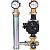 SDG-0002-002503 STOUT Насосная группа с термостатическим смесительным клапаном 1"с насосом Grundfos UPM3 Hybrid 25-70