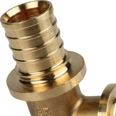 SFA-0007-000016 STOUT Угольник  90° 16 для труб из сшитого полиэтилена аксиальный