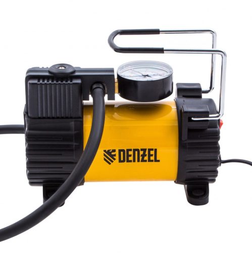 Компрессор автомобильный AC-37, 12 В, 7 атм, 37 л/мин, автомобильный предохранитель Denzel