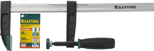 KRAFTOOL F 300х80 мм, струбцина 32011-080-300