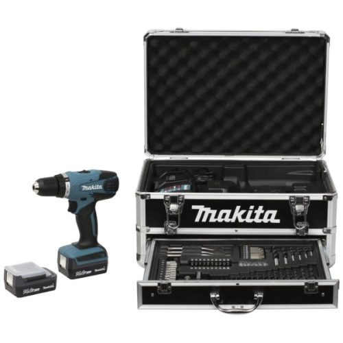 Фото Аккумуляторная дрель-шуруповерт Makita DF347DWEX3 Аккумуляторная дрель-шуруповерт Makita DF347DWEX3