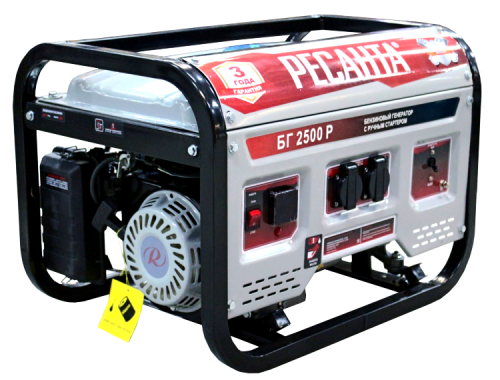 Фото Бензиновый генератор БГ 2500 Р Ресанта Бензиновый генератор БГ 2500 Р Ресанта