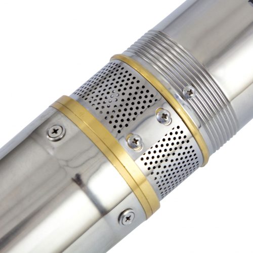 Скважинный насос DWC-4-80, центробежный, диаметр 4", 1500 Вт, 5700 л/ч, напор 80 м Denzel